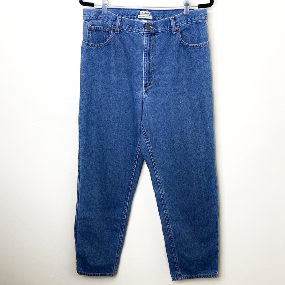 LL Bean High Waist Original Fit Jeans